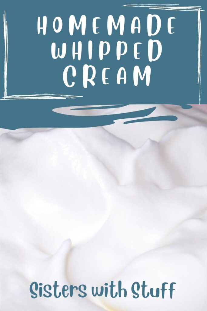 Homemade Whipped Cream